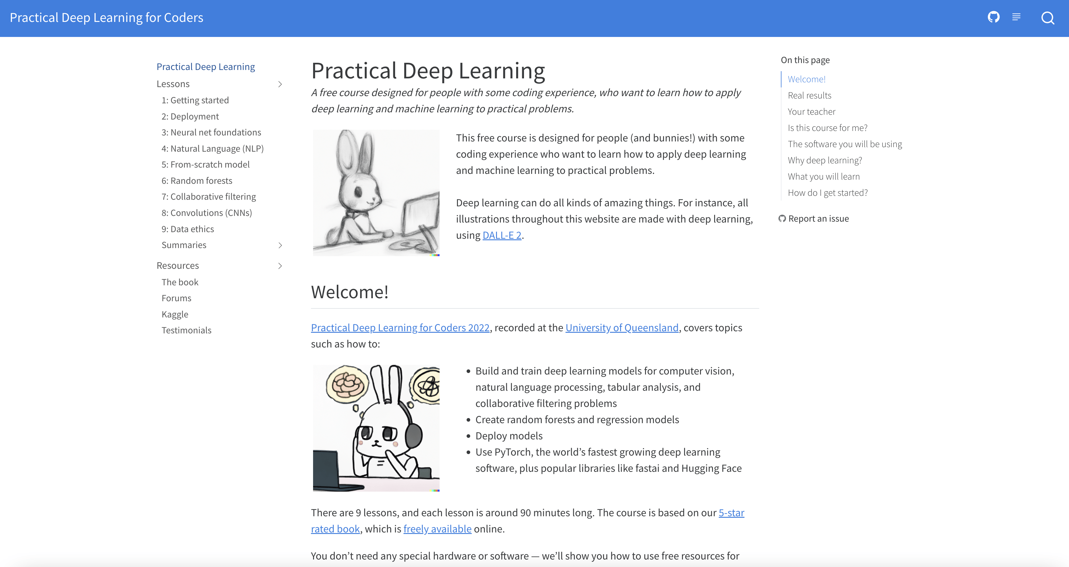 Practical Deep Learning for Coders